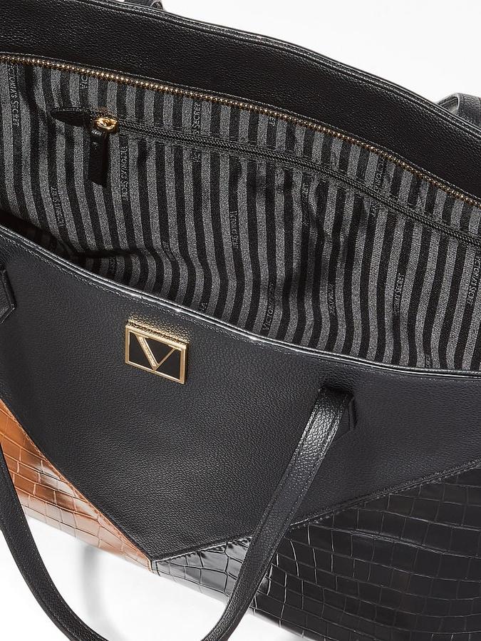 The Victoria Carryall Tote Colorblock image number 2
