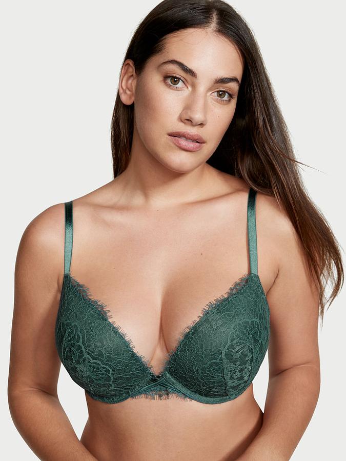 Lace-up Detail Push-Up Bra image number 0