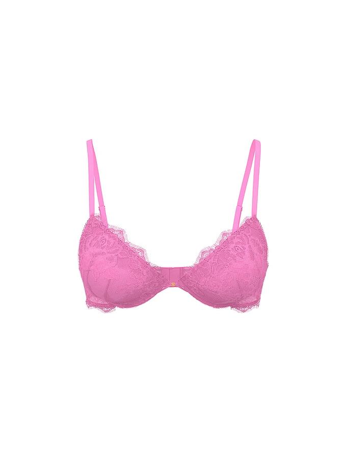 Bombshell Add-2-Cups Rose Lace Push-Up Bra image number 2