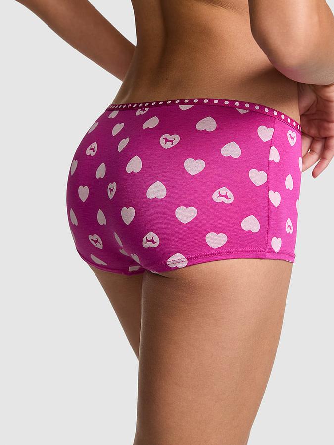 Logo Cotton Boyshort Panty