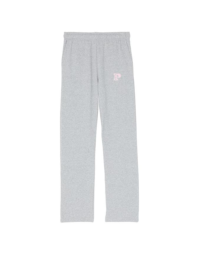 Ivy Fleece Straight-Leg Sweatpants