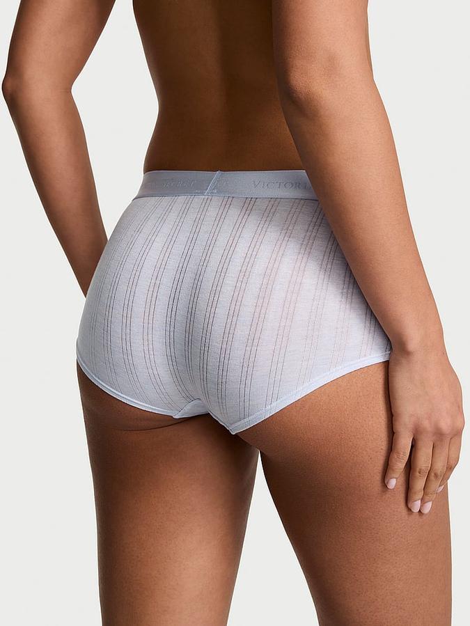 SoSoft&trade; Modal Ultra-Fine Logo Boyshort Panty