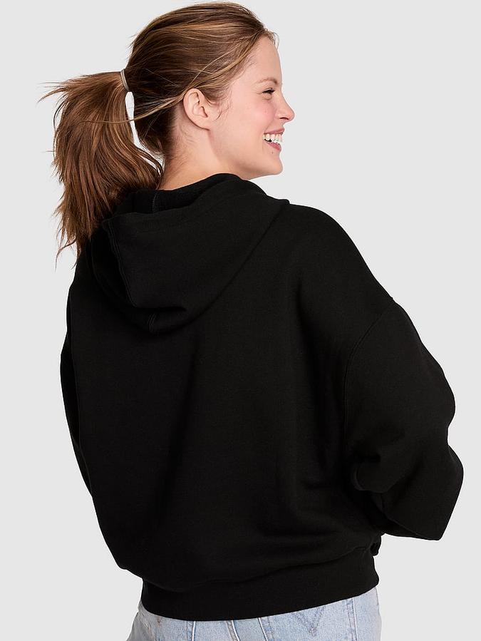 Black Ivy Fleece Campus Half-Zip Hoodie Ivy Fleece Campus Half-Zip Hoodie
