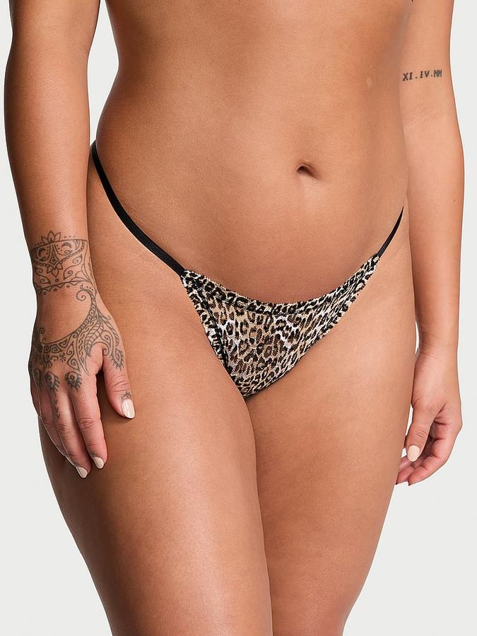 Lace String Thong Panty image number 0