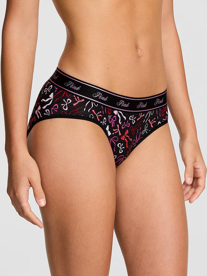 Logo Cotton Hiphugger Panty