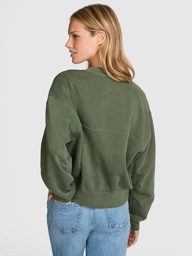Ivy Fleece Cropped Cardigan image number 1