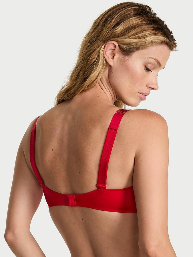 Bombshell Logo Shine Strap Add-2-Cups Push-Up Bra