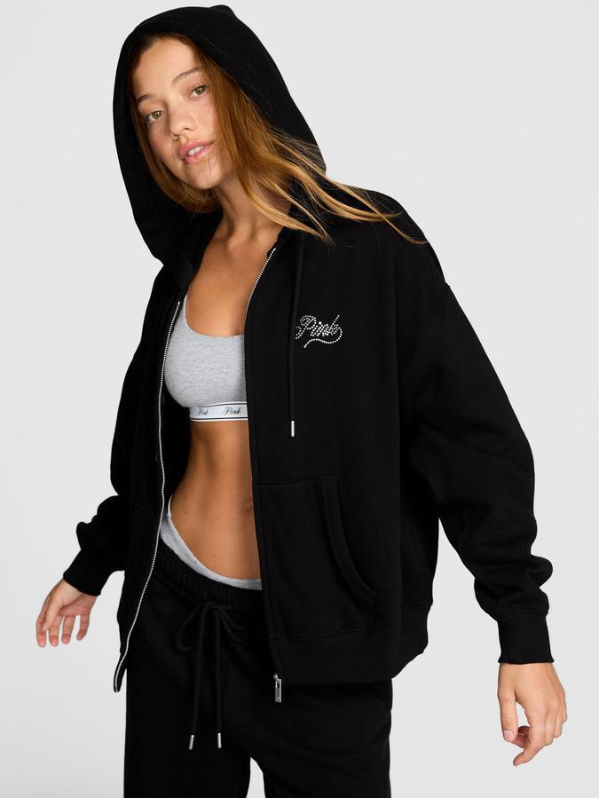 Ivy Fleece Campus Full-Zip Hoodie