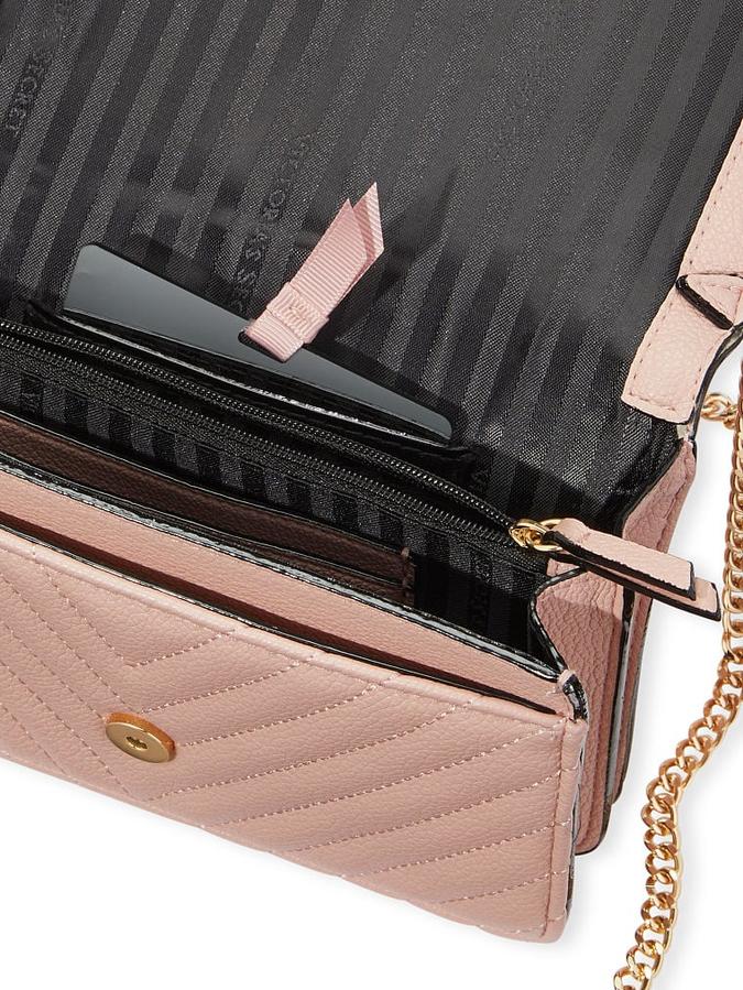 The Victoria Mini Shoulder Bag Orchid Blush image number 3