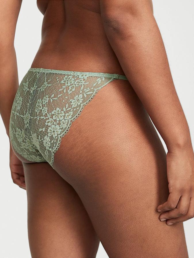 Lace Adjustable String Bikini Panty image number 1