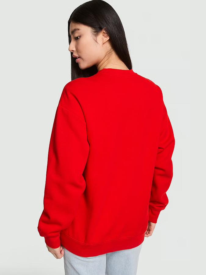 Ivy Fleece Oversized Crew Sweatshirt image number 1