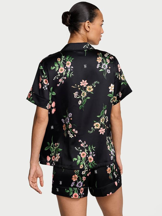 Signature Satin Short Pajama Set