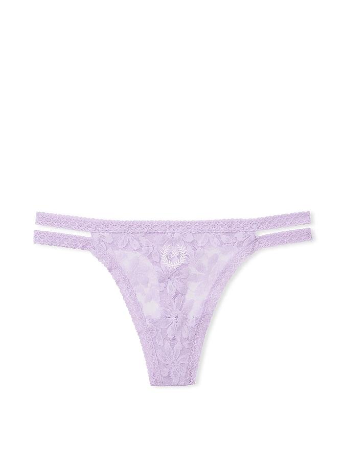 &nbsp;Lace Strappy Thong Panty image number 2