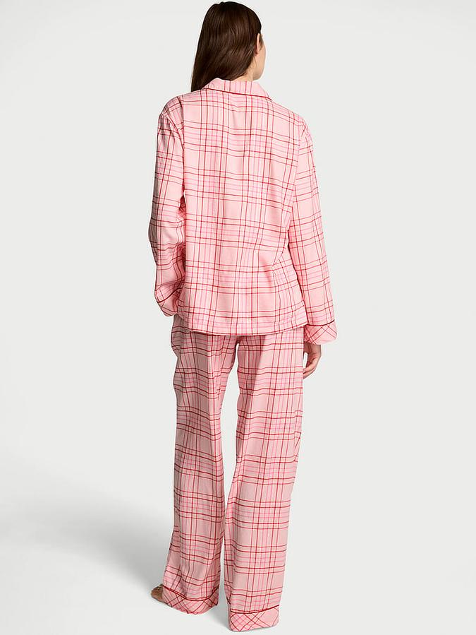 Flannel Long Pajama Set