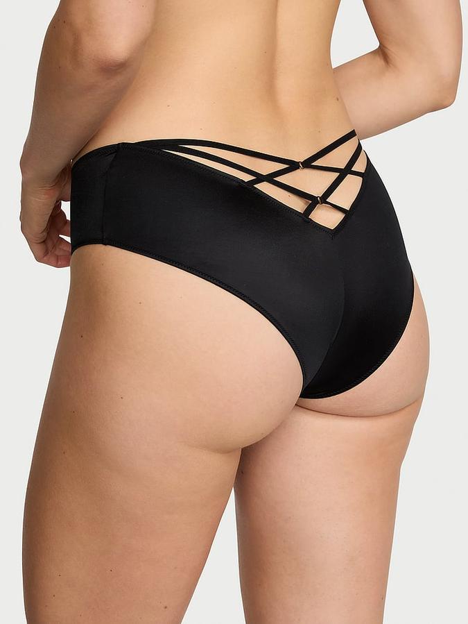 Strappy-Back High-Leg Cheeky Panty image number 1