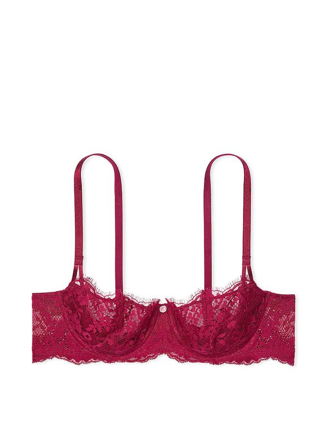Wicked Unlined Lace Balconette Bra image number 2