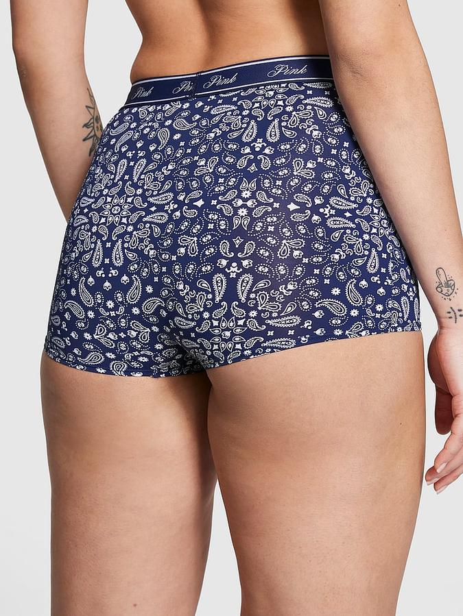 Logo Micro High-Waist Boyshort Panty image number 1