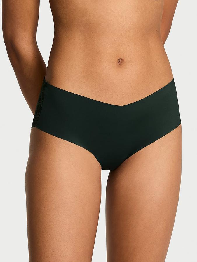 No-Show Plaid Mesh Cheeky Panty image number 0