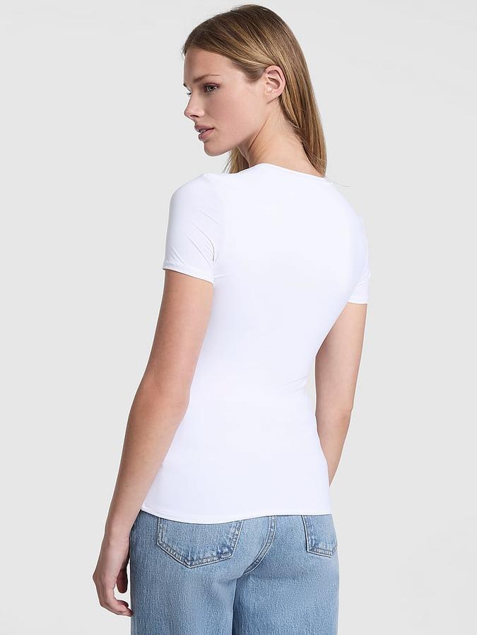 PINK Base Stretch&trade; Short-Sleeve Tee