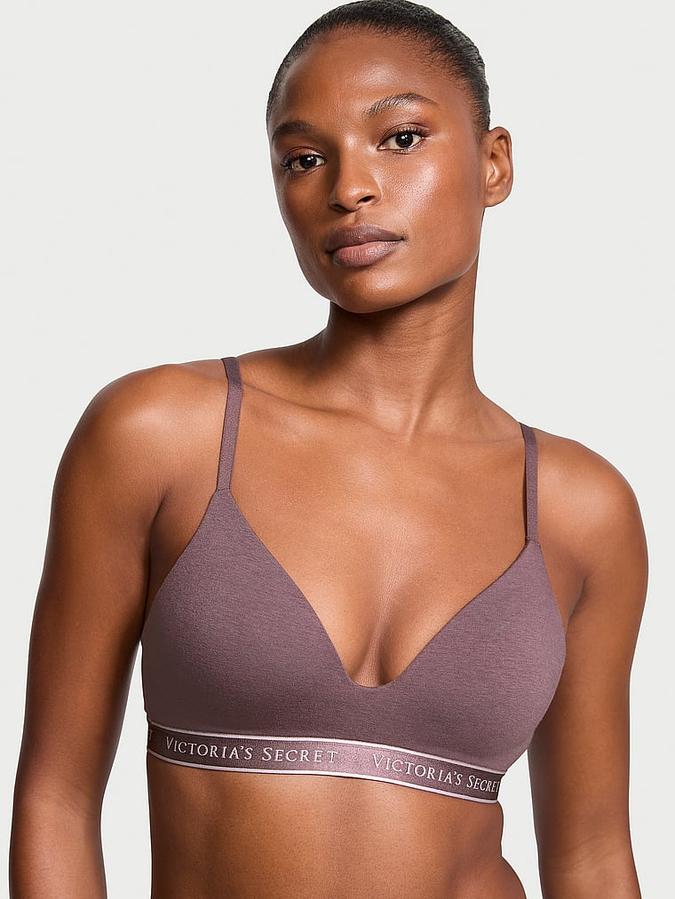 Cotton Lightly Lined Wireless Bra image number 0