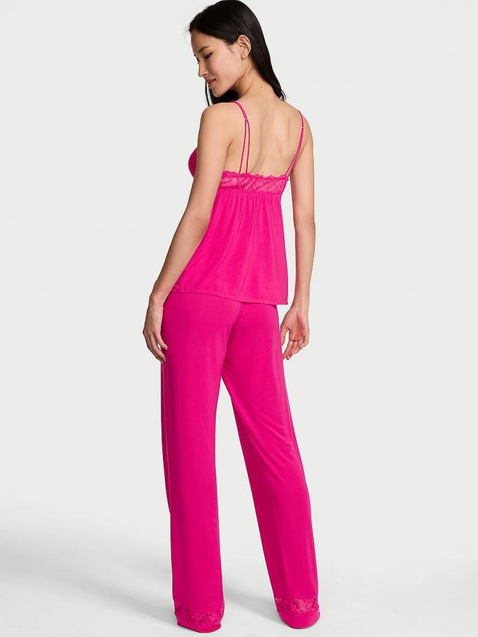 SoSoft&trade; Modal Lace-Trim Cami & Pants Set