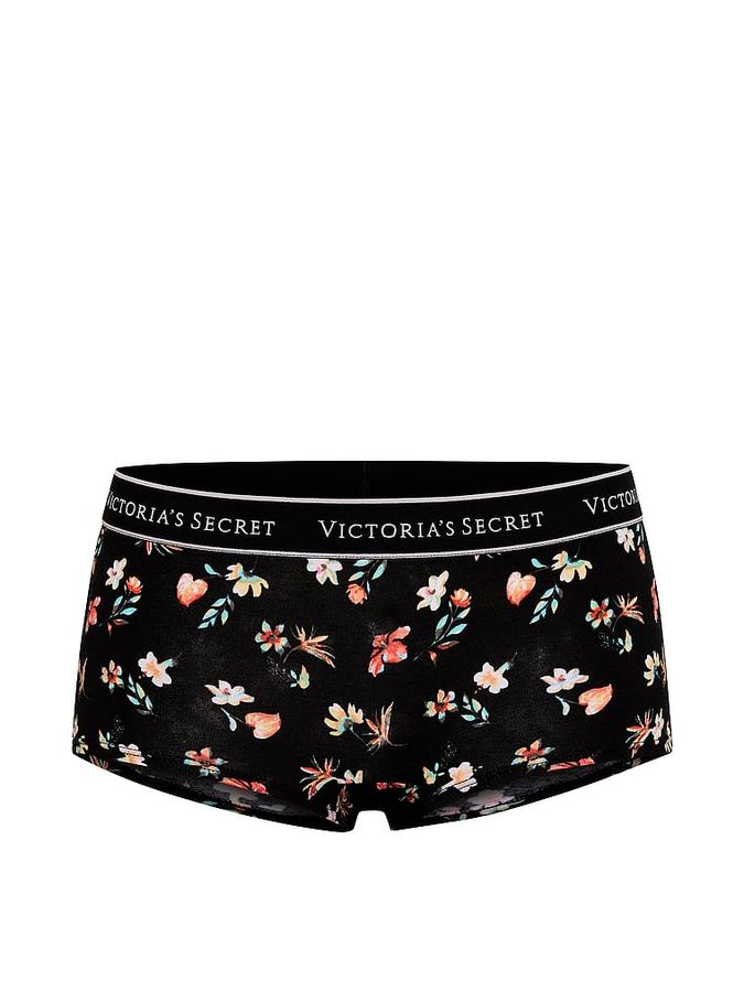 Logo Cotton Boyshort Panty image number 2