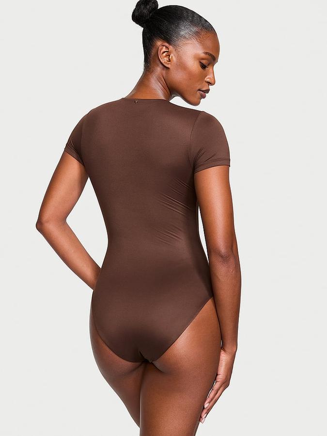 Feathersoft Essentials Short-Sleeve Bodysuit image number 1