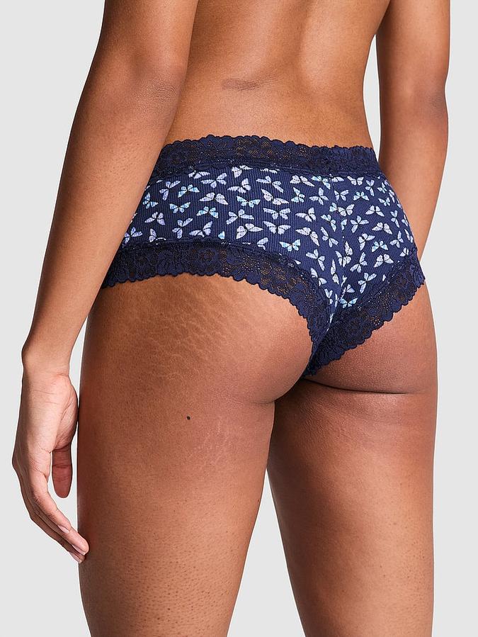 Wink Lace-Trim Cheeky Panty