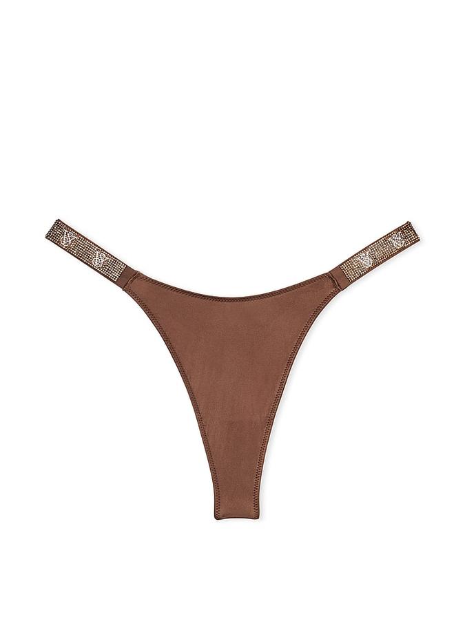Shine Strap Thong Panty image number 0