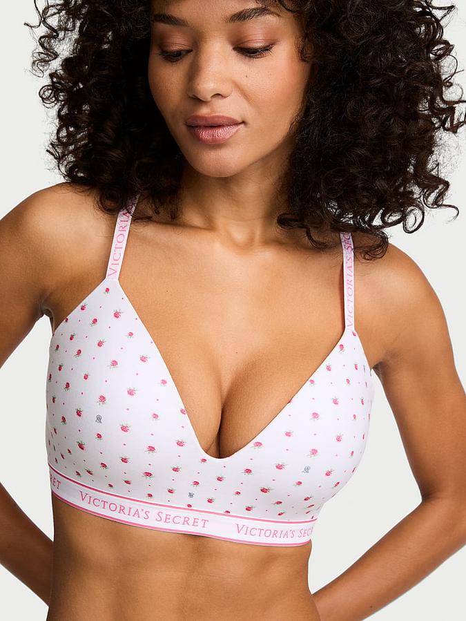 Cotton Lightly Lined Wireless Bra