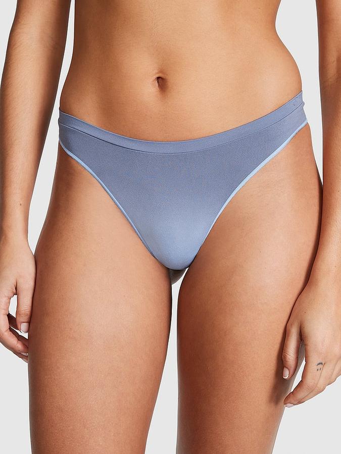 Seamless Scoop Thong Panty image number 0