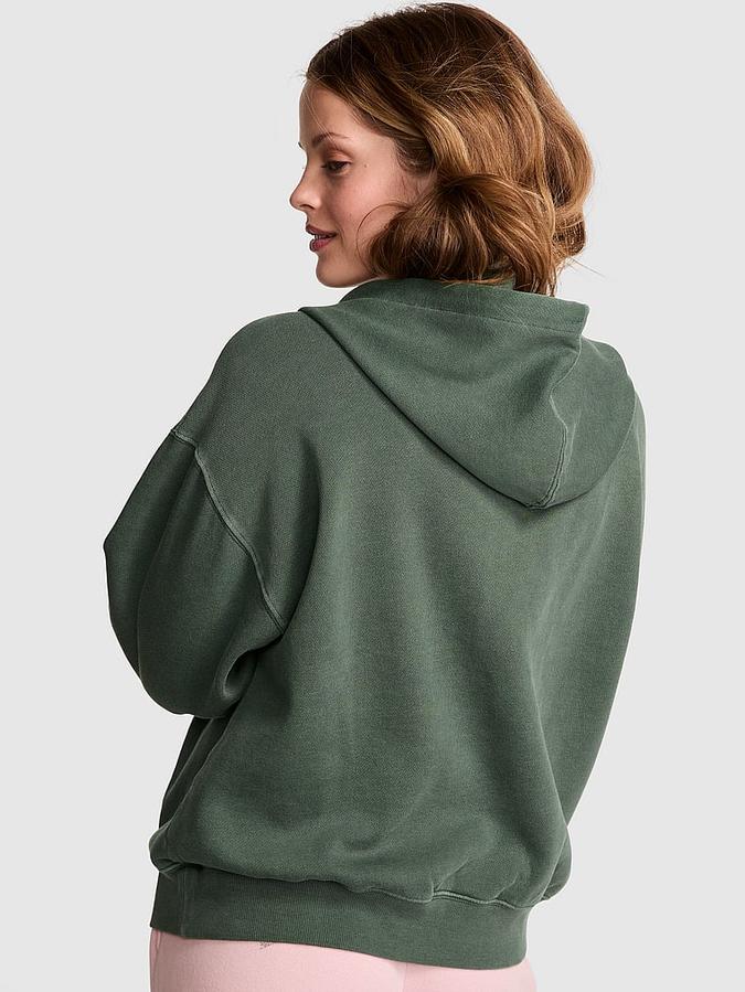 Ivy Fleece Campus Half-Zip Hoodie image number 1