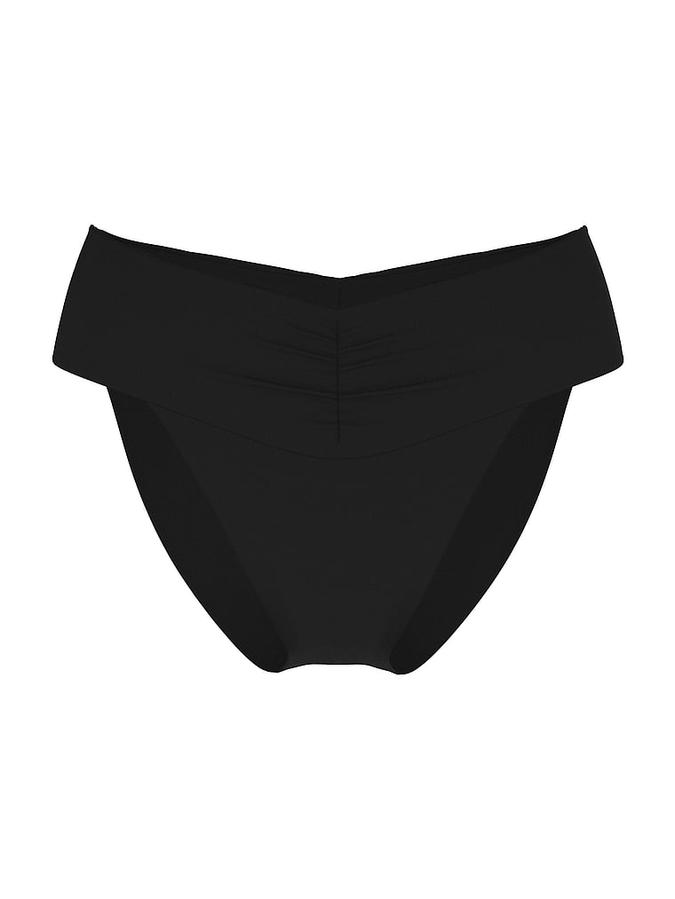 Essential Cinched High-Waist Bikini Bottom image number 2