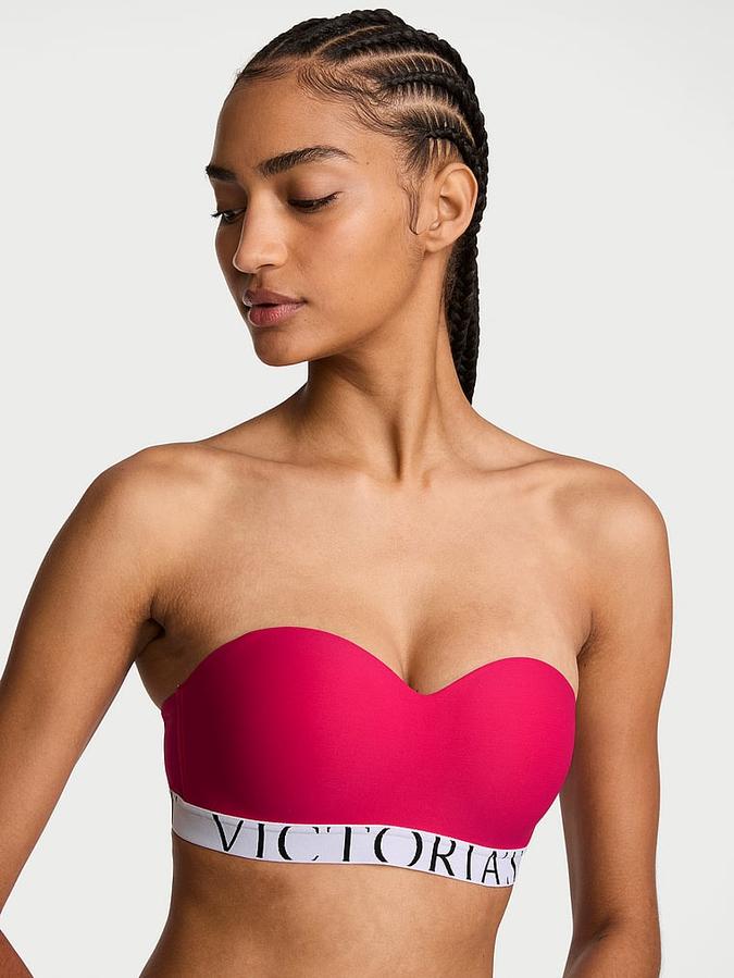 The CoolBra&trade; Lightly Lined Balconette Strapless Bra