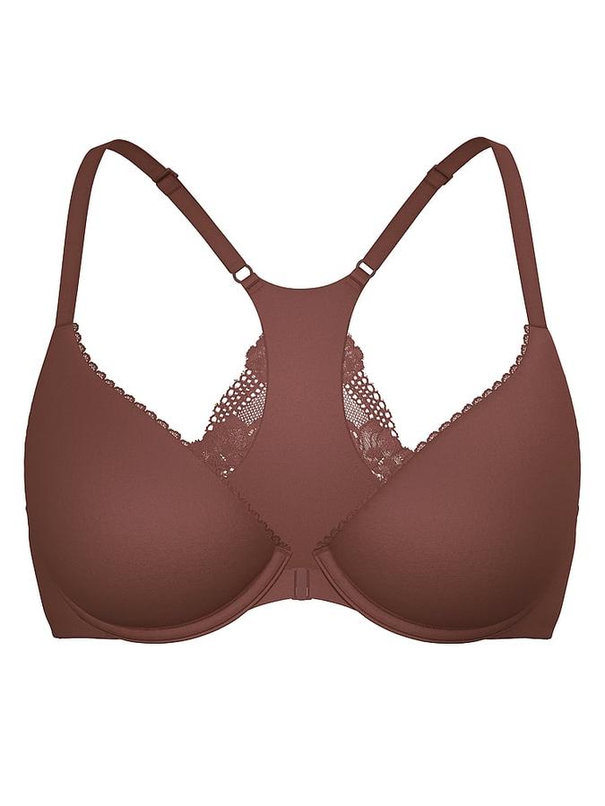 Perfect Shape Lace Racerback Push-Up Bra image number 2