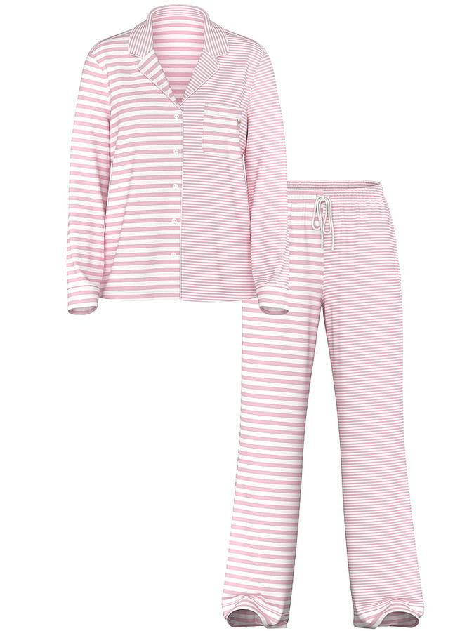 Modal Soft Long Pajama Set image number 2