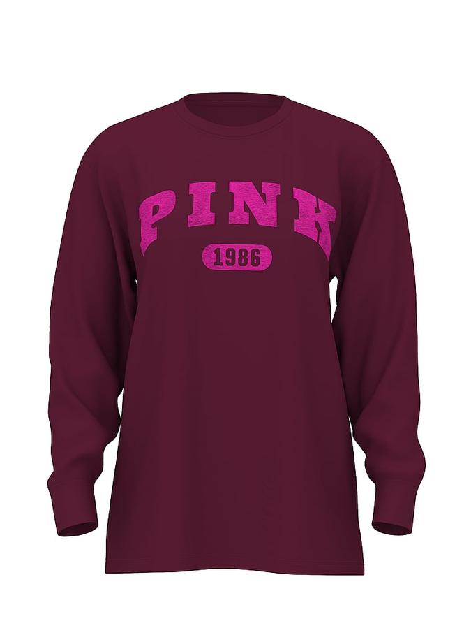 Campus Cotton Long-Sleeve Tee image number 2