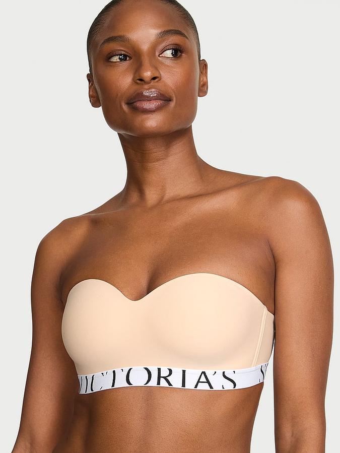 The CoolBra&trade; Lightly Lined Balconette Strapless Bra