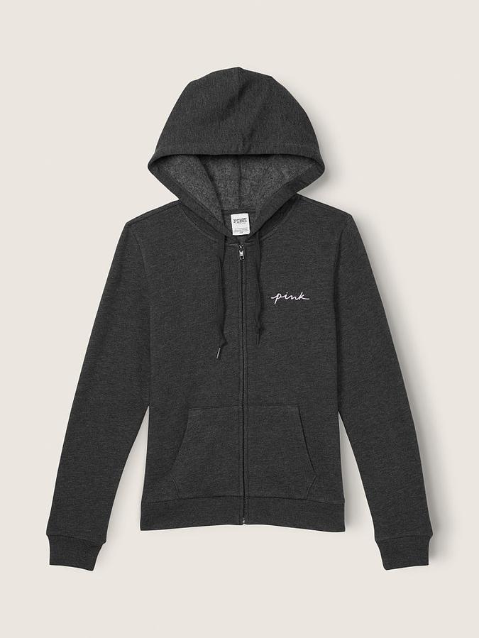 Fleece Zip-Up Everyday Hoodie image number 2