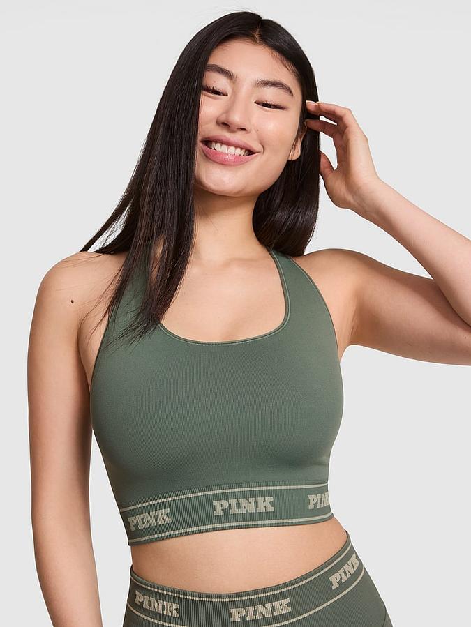 Seamless Reversible Sports Bra image number 0