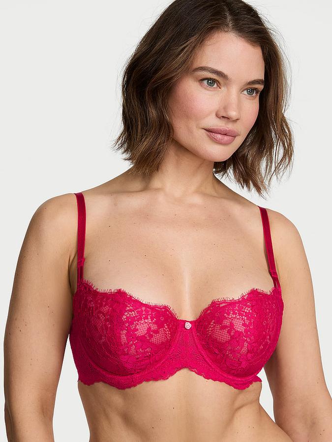 Wicked Unlined Lace Balconette Bra