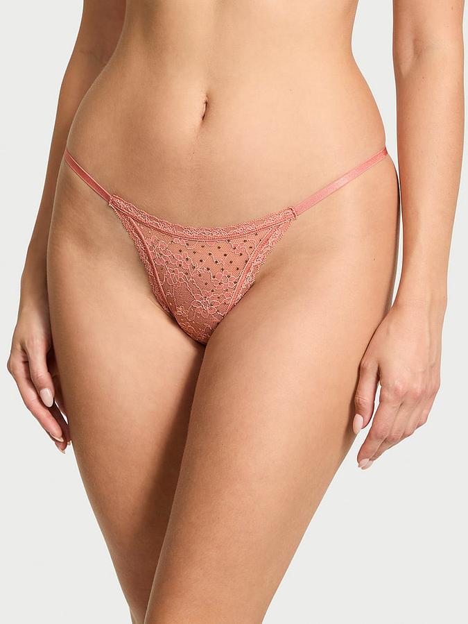 Lace String Thong Panty