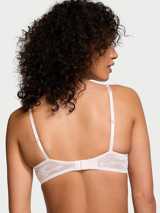 Bombshell Add-2-Cups Double Shine Strap Lace Push-Up Bra image number 1