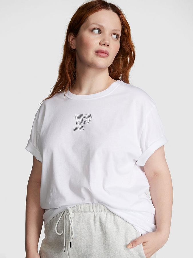 Oversized Short-Sleeve Campus T-Shirt image number 0