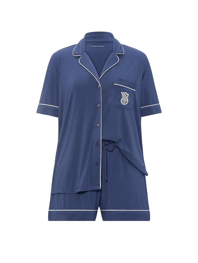 SoSoft&trade; Modal Short Pajama Set image number 2