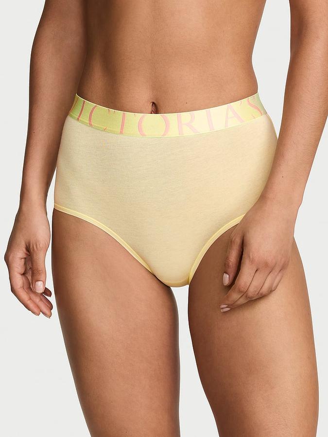 Exploded Logo Cotton Modern Brief Panty