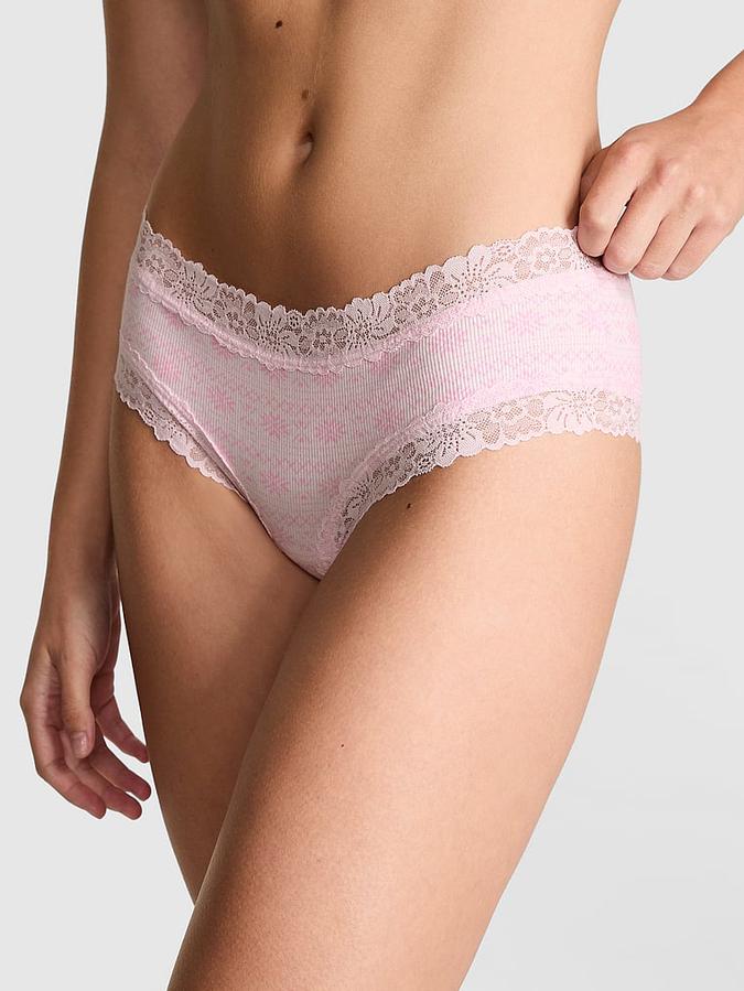Wink Lace-Trim Cheeky Panty