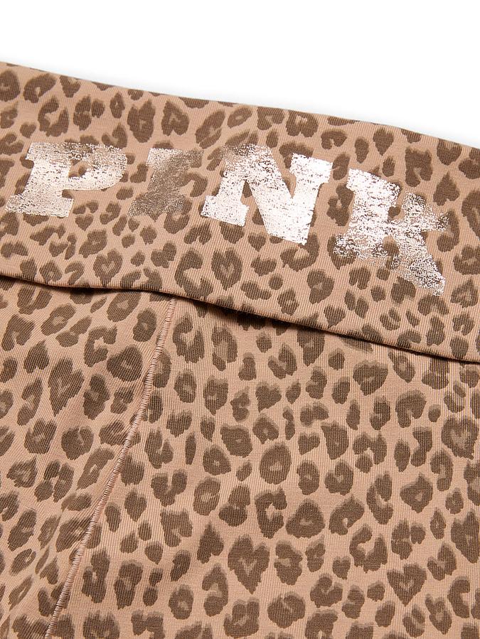 All-Day Cotton Foldover Flare Leggings image number 3