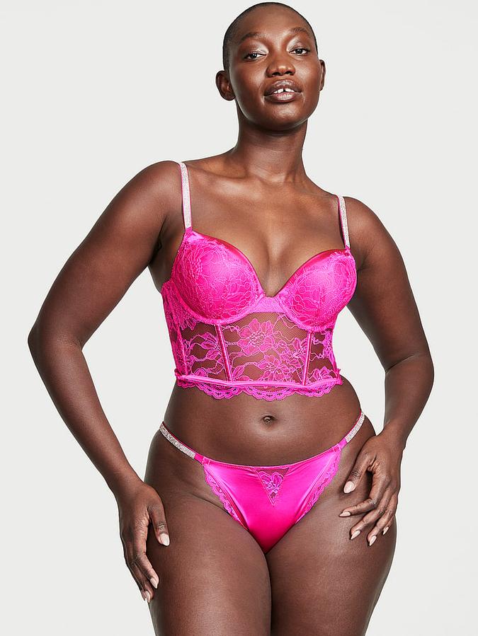 Bombshell Add-2-Cups Push-Up Corset Top image number 3