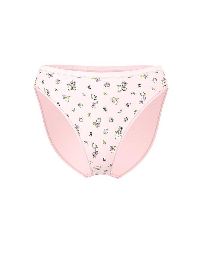 Stretch Cotton High-Leg Brief Panty image number 2